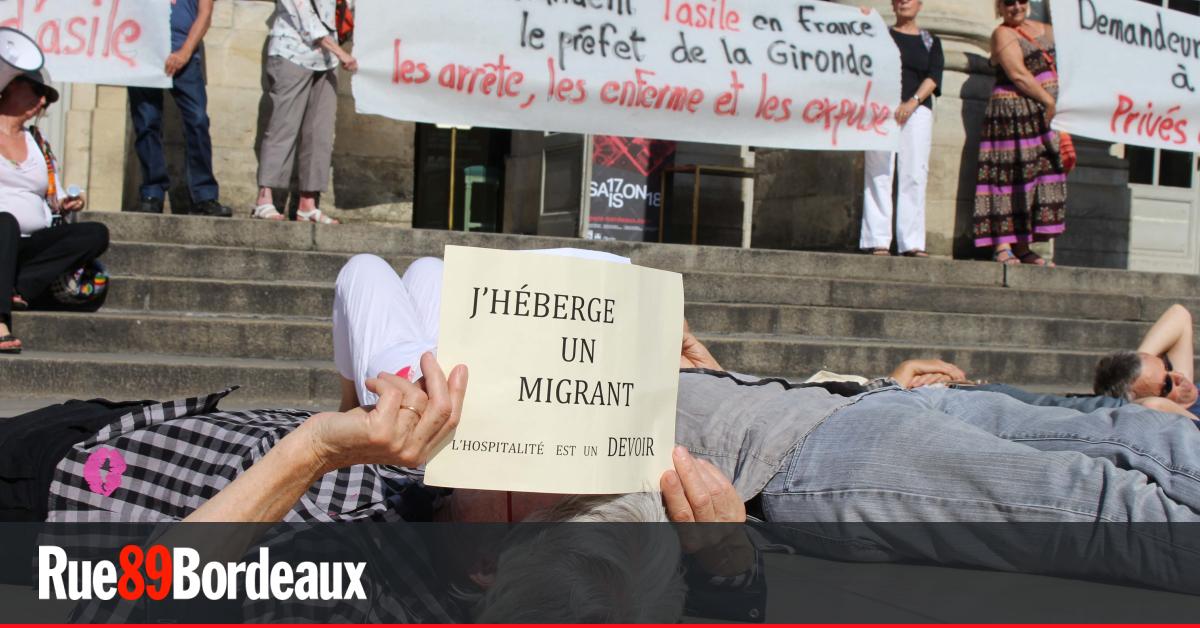 Die-in à Bordeaux contre l'expulsion des demandeurs d'asile vers l ... - Rue89 Bordeaux