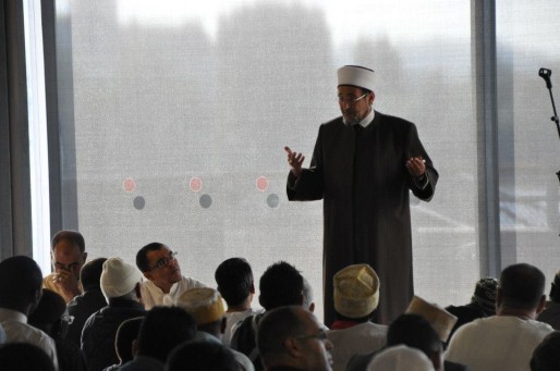 L'imam bordelais Tareq Oubrou, recteur de la grande mosquée. (DR)