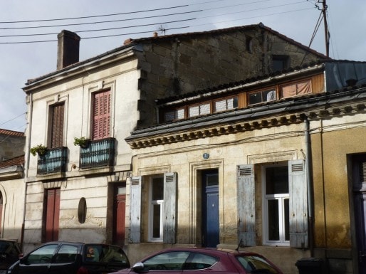 Les échoppes de la rue Sarrette (Bordeaux 2066)