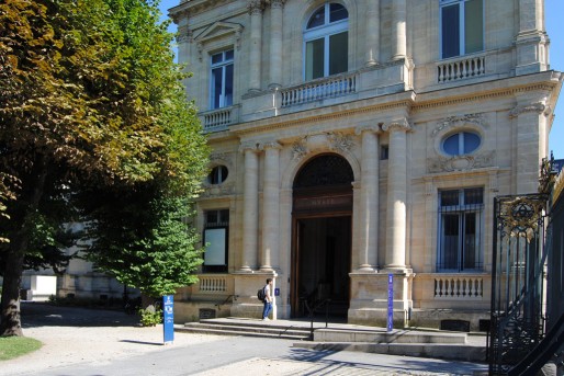 L'entrée du Musée des Beaux-Arts de Bordeaux, aile sud (WS/Rue89 Bordeaux)