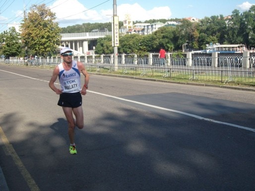 Marathon au championnat du monde d'athlétisme à Moscou le 17 août 2013 (DR).