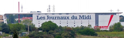 Les locaux du quotidien Midi Libre à Saint-Jean-de-Védas, dans la périphérie de Montpellier (DR).