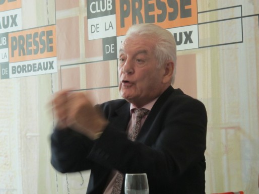 Philippe Madrelle, sénateur et président du Conseil général de Gironde (Photo SB/Rue89 Bordeaux)