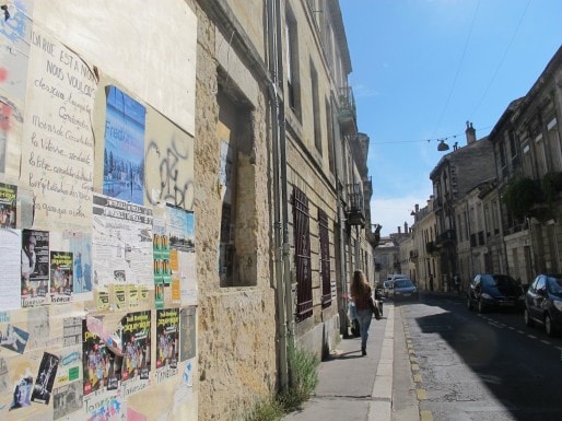 "La rue Tanesse est à nous" (Photo SB/Rue89 Bordeaux)