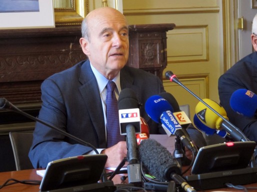 Alain Juppé satisfait de sa rencontre avec le nouveau président de l'UMP (SB/Rue89 Bordeaux)