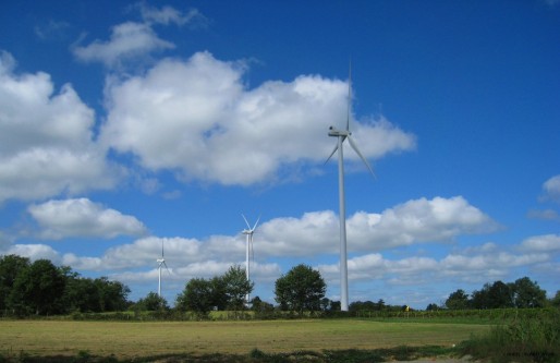 Le parc éolien de Saulgond Lesterps, géré en Charente par ABO WInd, candidat à la création d'une première ferme en Aquitaine (ABO Wind)