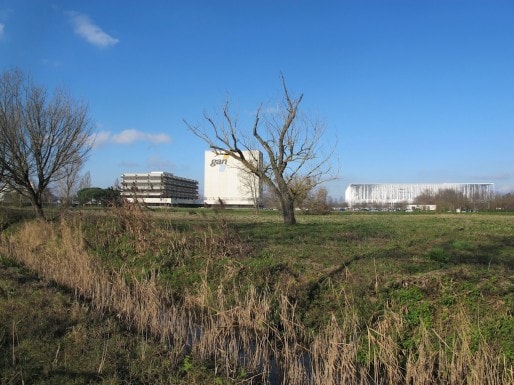 Groupama-Gan a des projets pour développer ses 15 hectares jouxtant le stade (SB/Rue89 Bordeaux)
