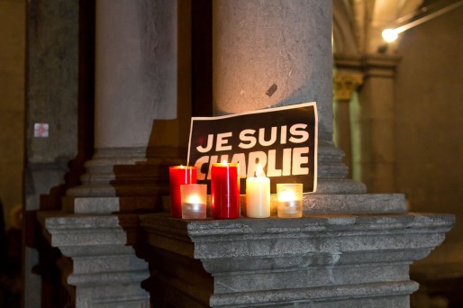Hommage à Charlie Hebdo (photo Elya)