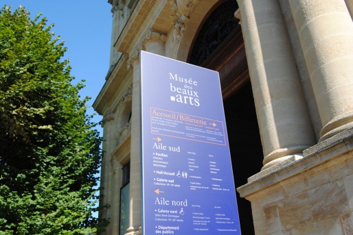 L'entrée du musée des Beaux-Arts de Bordeaux (WS/Rue89 Bordeaux)