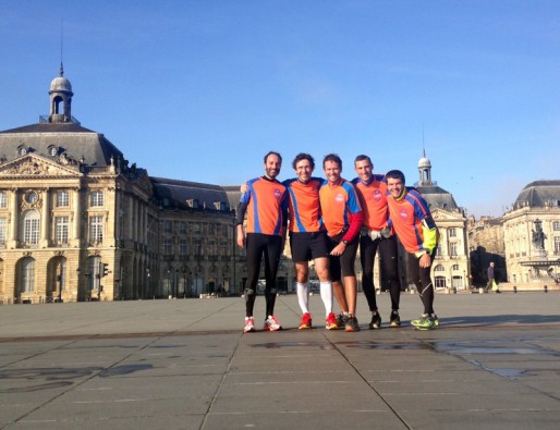 Les membres de Bordeaux Charity Running courent pour sensibiliser le public à la lutte contre le cancer (DR)