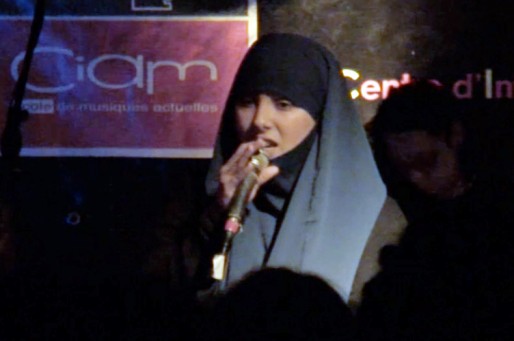 Anissa lors de son concert au CIAM, en mai 2013 (DR)