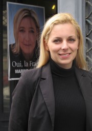 Edwige Diaz, candidate FN dans le canton des Landes de Graves (SB/Rue89 Bordeaux)