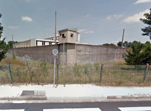 La prison de Gradignan, vue de la rue Chouiney (DR)