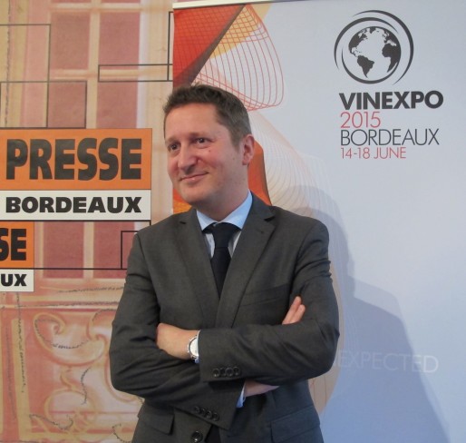 Guillaume Deglise, directeur général de Vinexpo (SB/Rue89 Bordeaux)