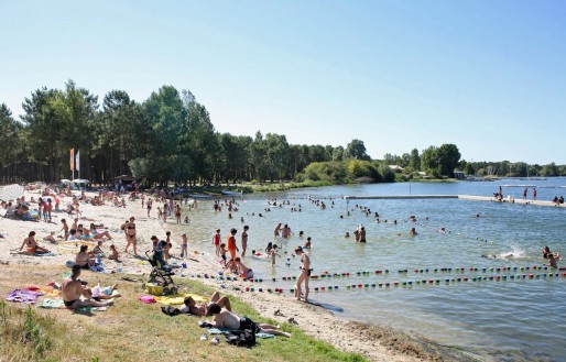 La plage de Bordeaux Lac obtient pour la première fois le label Pavillon Bleu (DR)