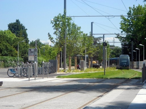 Quatre stations disposent d'un parc VCub. (ML/Rue89 Bordeaux)