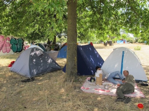 Le campement des réfugiés sahraouis (SB/Rue89 Bordeaux)