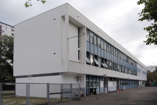 Un ancien bâtiment du groupe scolaire Condorcet se transforme en ateliers d'artistes (WS/Rue89 Bordeaux)