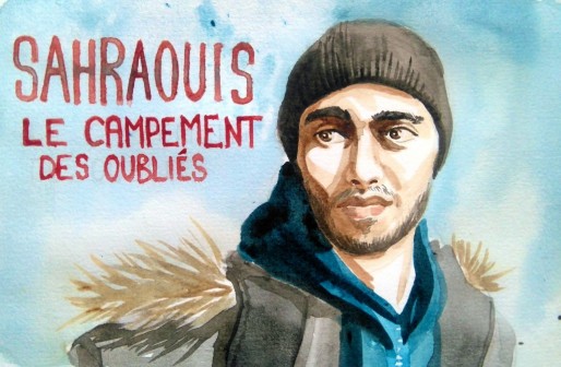 Web-documentaire Sahraouis, le campement des oubliés (Capture d'écran)