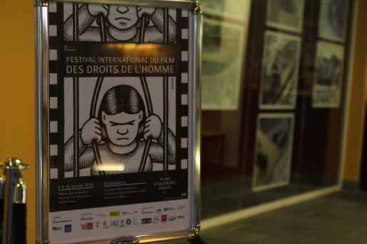 Affiche du Festival International du Film des Droits de l’Homme. (AS/Rue89 Bordeaux)