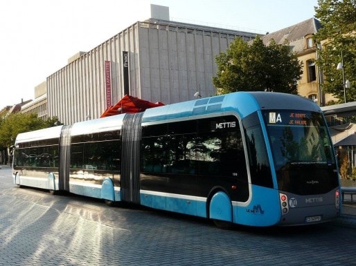 Un tram-bus à Metz (DR)