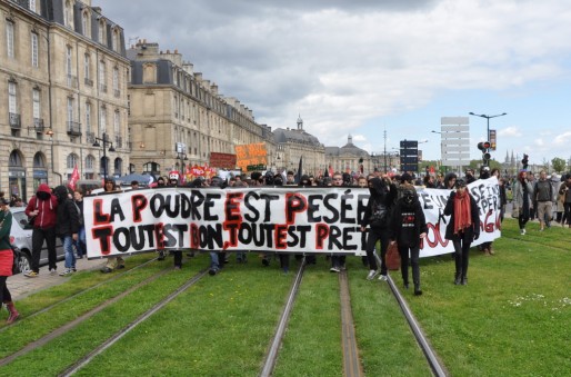 Entre 4500 et 10000 personnes dont un cortège dissident (XR/Rue89 Bordeaux)