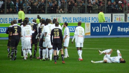 Finale de la coupe de la ligue OM-Bordeaux (3-1), en 2010 (Yann Caradec/flickr/CC) 