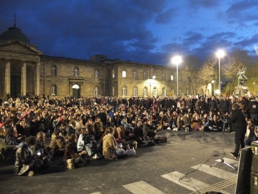 Plus de 1000 personnes ont participé à l'AG de Nuit Debout (SB/Rue89 Bordeaux)