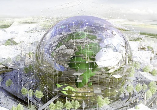 Le projet de la sphère connectée (© Sensual City Studio)