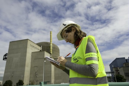Inspection de l'Autorité de Sûreté Nucléaire à la centrale nucléaire de Saint-Alban. (ASN/N. Robin)