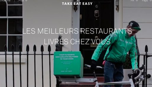 Capture écran du site de Take Eat Easy (idem photo en une)