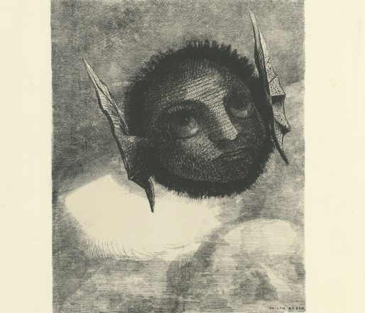 "Gnome", planche VI de la série "Dans le rêve", d'Odilon Redon (DR)