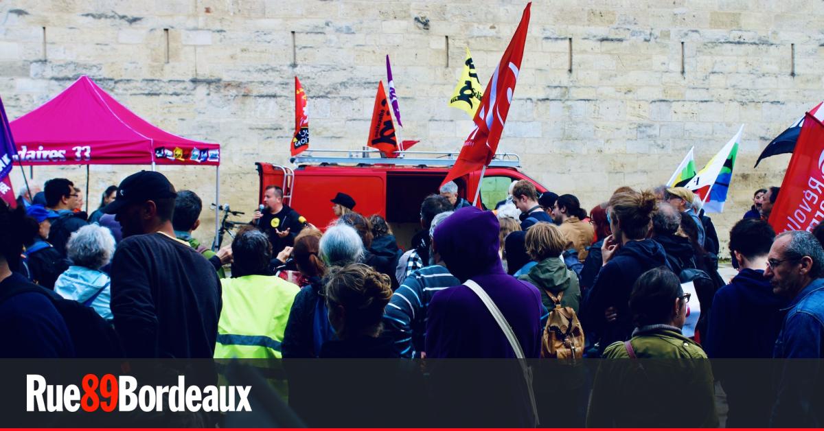 Rally Against Police Violence and Pension Reform Held Amid Drone Controversy in Bordeaux