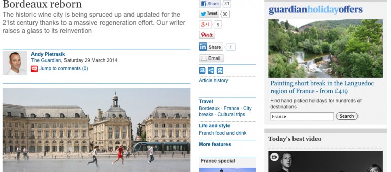 Le réveil de Bordeaux vu par les Anglais