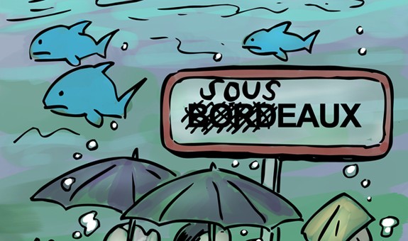 Les inondations à Bordeaux