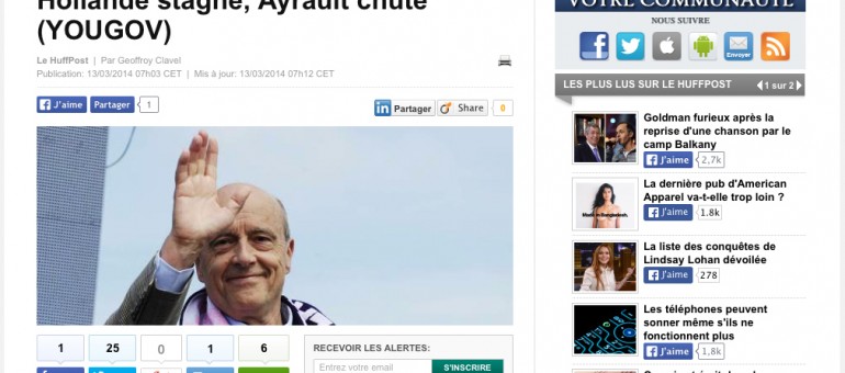 Un nouveau sondage désigne Juppé personnalité politique préférée des Français
