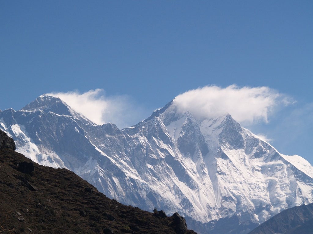Un Bordelais au pied de l’Everest, un géant de roche et de glace
