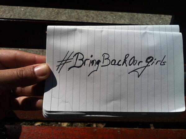 #BringBackOurGirls se manifeste à Bordeaux