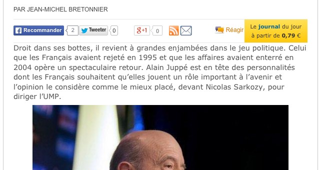 Le retour d’Alain Juppé autrefois mal-aimé