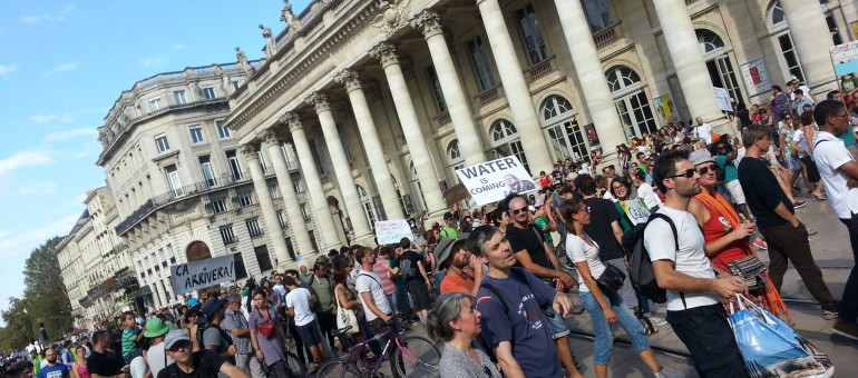 8 septembre : Une marche pour le climat et une action contre l’avion à Bordeaux