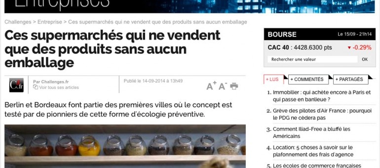 La version allemande de La Recharge bordelaise