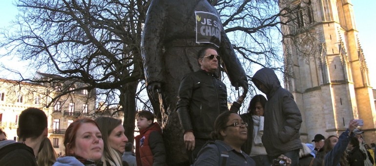 Bordeaux est Charlie, images d’une manif historique