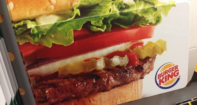 Un Burger King à Bordeaux fin 2015