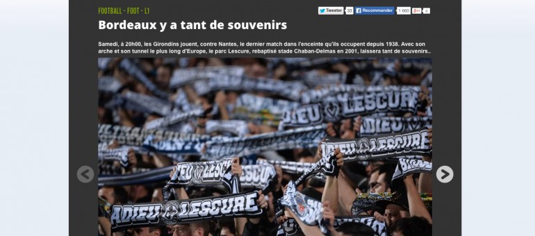 Les souvenirs de Lescure