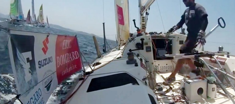 Concarneau, faux départ et arrivée dans les clous