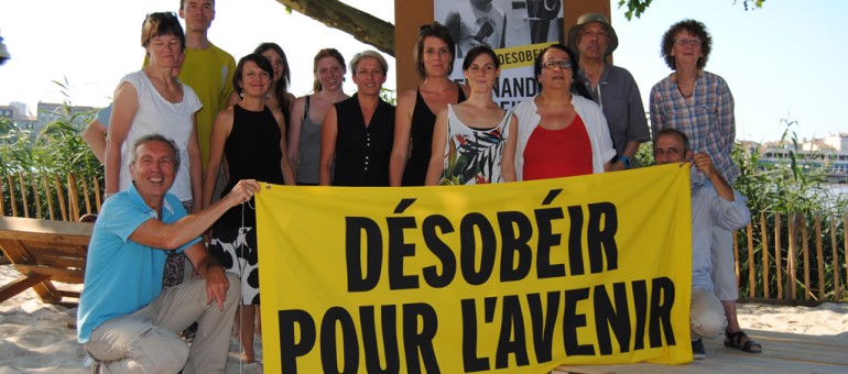 Greenpeace Bordeaux rend hommage à Fernando Pereira