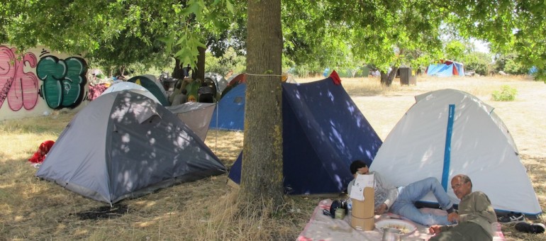 Le camps des Sahraouis, Calais-sur-Garonne