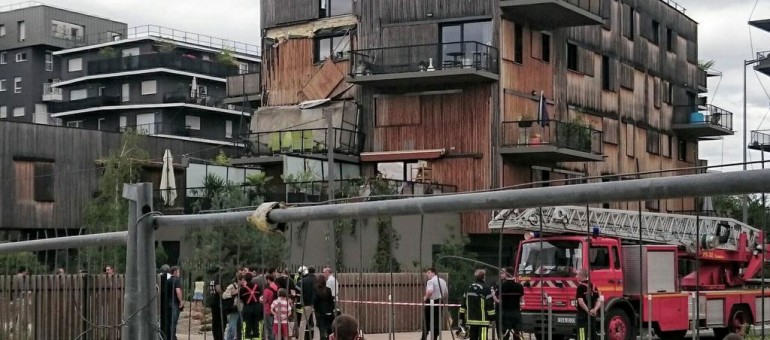 À Ginko le balcon s’effondre, les réactions tombent