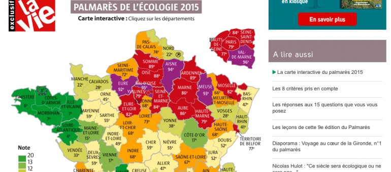 La Gironde, championne de l’écologie en France