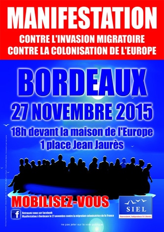 La manifestation « contre l’invasion migratoire » interdite à Bordeaux